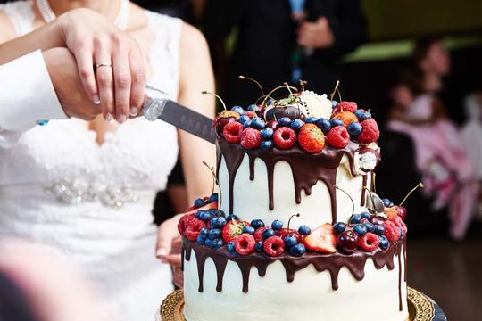 Hochzeit und Taufe